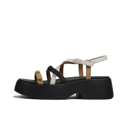 CAMPER Twins One Strap Sandals Women's Black CAMPER Twins One Ремень Сандалии Женские Черные