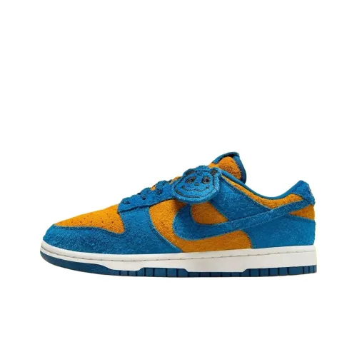 Nike Dunk Скейтборд Кроссовки Низкие Синие Оранжевые Унисекс