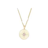 Ожерелье "Пава Birthstone Мелочь" (Октябрь)