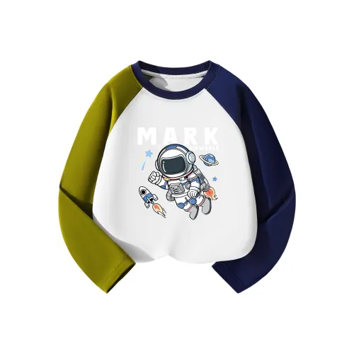 FAIRWHALE Длинные рубашки с длинным рукавом изготовленные из чистого хлопка для детей