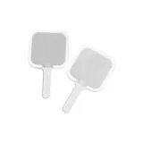 Квадратный--Простой Белый