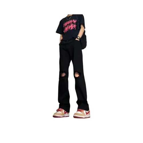 FRQ Черные Унисекс Джинсы