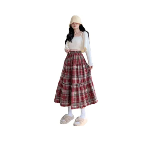 Ya Sheep People Повседневный Длинный Юбка Женские