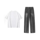 Белый + Черный Джинсы