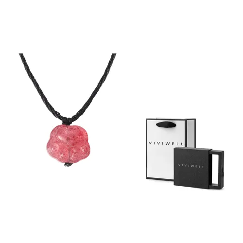 VIVIWELL Ткань Ожерелье Женское