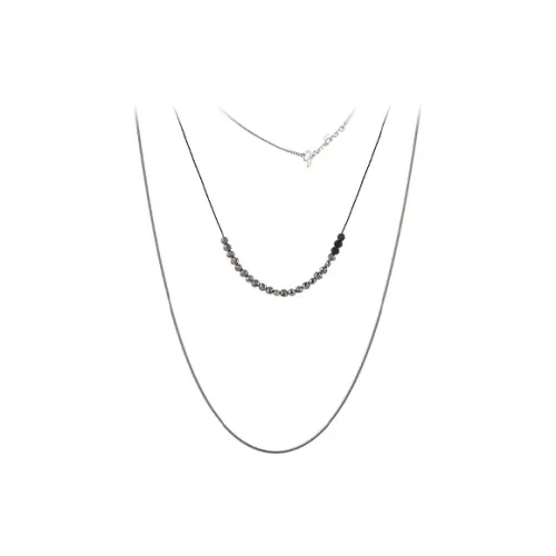 Glam Ever Медный Ожерелье Серебряное Женское