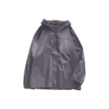 [UPF50+ Солнцезащитные средства] Средний серый (Логотип Continuous Mountains на груди)