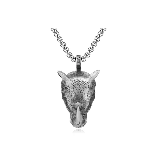 EVBEA Титановые стальные ожерелья для мужчин