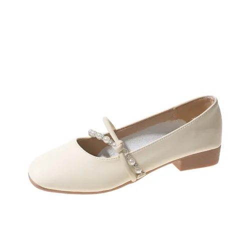 DFOA Грубый каблук Туфли Мэри Джейн Женские