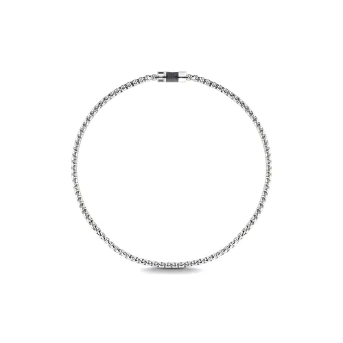 LOUIS VUITTON Металлические ожерелья Унисекс Серебряный