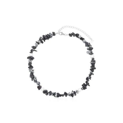 AWE Каменный Bestie Hip Hop Пара Цепочка на ключицу Черный Choker Ожерелье Женские