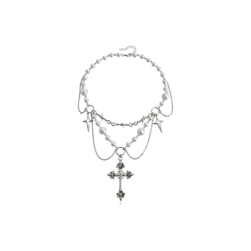 KING OF BLING Сплав Искусственная жемчужина Ожерелья Женские