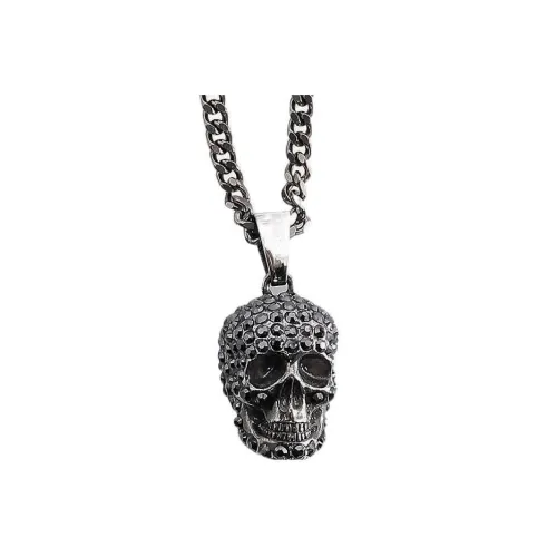 Alexander McQueen Metal Necklaces Серебристо-серый Мужской