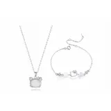 Бант Комплект Одежды [Ожерелье + Браслет]