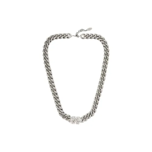 Off Белый Brass Necklaces Мужской