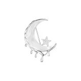 Серебристо-белый