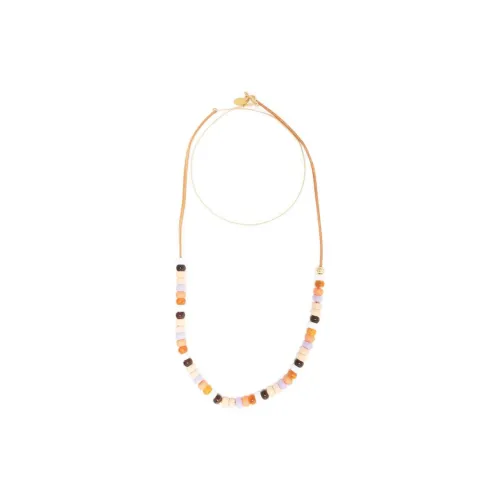 Forte Forte Металл Ацетат Телячья кожа Ожерелья Женские Многоцветный