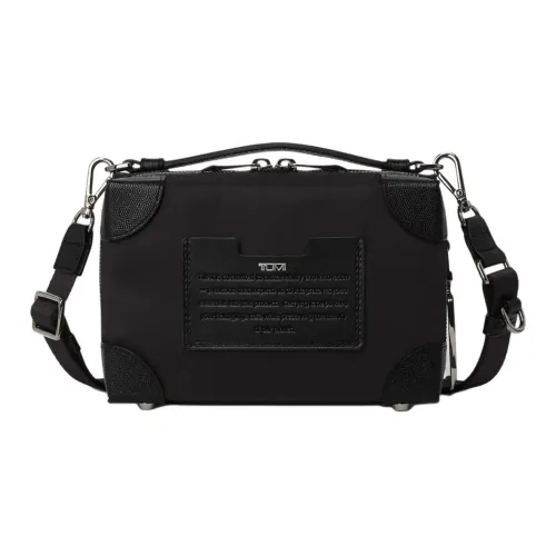 TUMI Voyageur Нейлоновые сумки через плечо Унисекс Черный Металлик