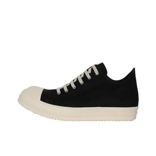 Rick Owens DRKSHDW Concordians Low Топ Скейтборд Кроссовки Мужские Черные