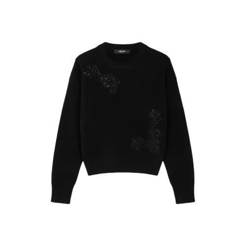 VERSACE Черные Женские Свитеры