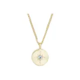 Ожерелье "Пава Birthstone Мелочь" (Август)