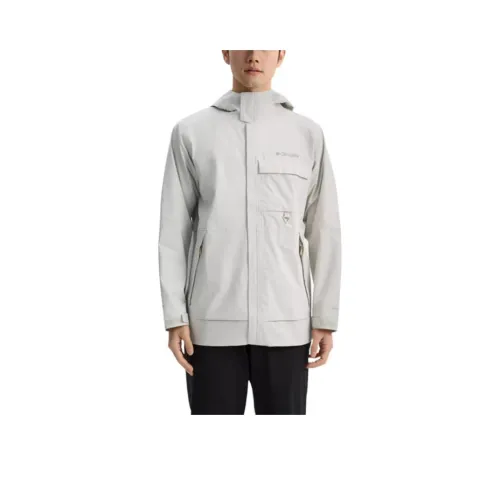 Columbia Transit Серый Мужской Ветровка