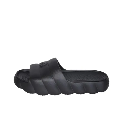 Moncler LILO Rubber Slide Тапочки Женские Черный