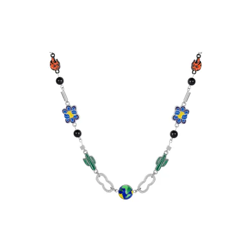 MISS XIA JWY Титановые стальные ожерелья унисекс