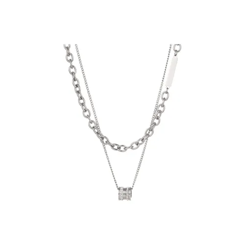 AKAK Титановые стальные ожерелья для мужчин