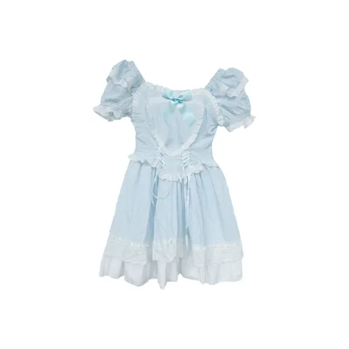 MORii Короткий рукав Платье Женское