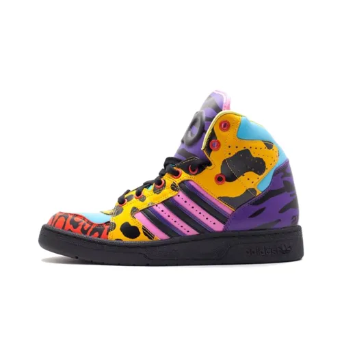 Adidas Originals JS Instinct High Топ Скейтборд Кроссовки Мужские Черные