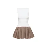 Глубокий тауповый/Ярко-белый/Темно-серо-коричневый/Светло-белый