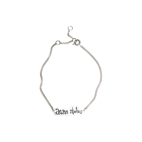 Acne Studios Brass Necklaces Унисекс Серебряный