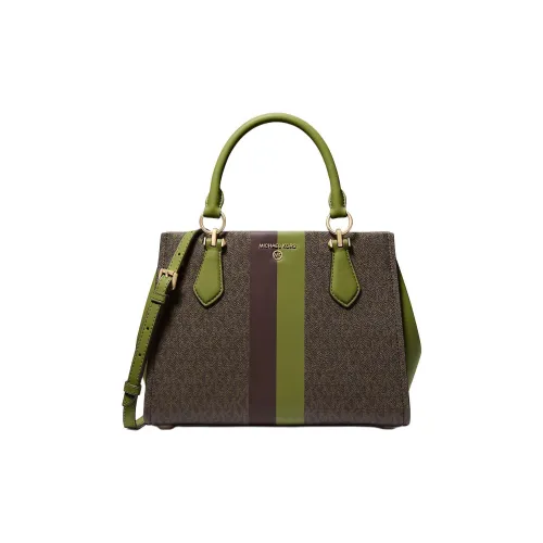 MICHAEL KORS Marilyn Холстовая сумка через плечо сумка обычная женская газон зеленый