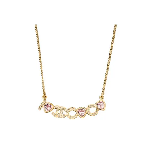 CHANEL Coco Metal Necklaces Женские Золото