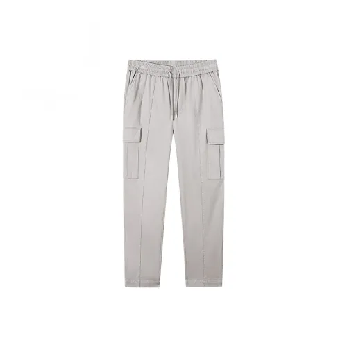 CHAOJIANTA Повседневные брюки Мужские Прочные Серые