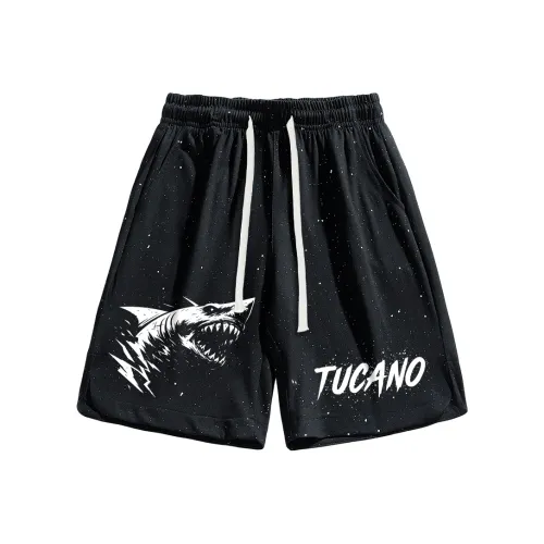 TUCANO Черные Унисекс Повседневные шорты