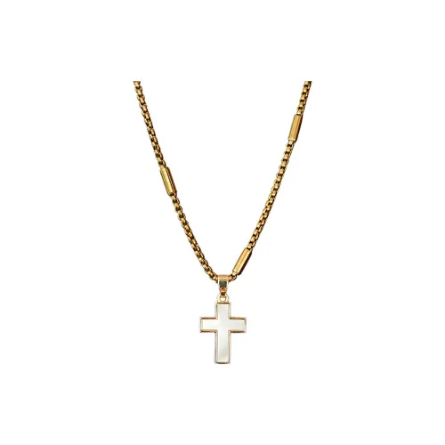 PUENTE Титановая стальная цепочка на ключицу Мужская