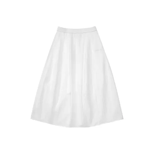 COCA COLA Белый Женские Повседневные Длинные Юбки