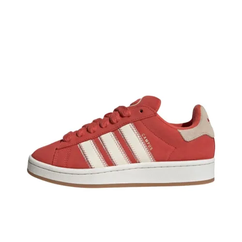 Adidas Originals CAMPUS 00s Устойчивые к истиранию низкие скейтборд-кроссовки Женские Красные