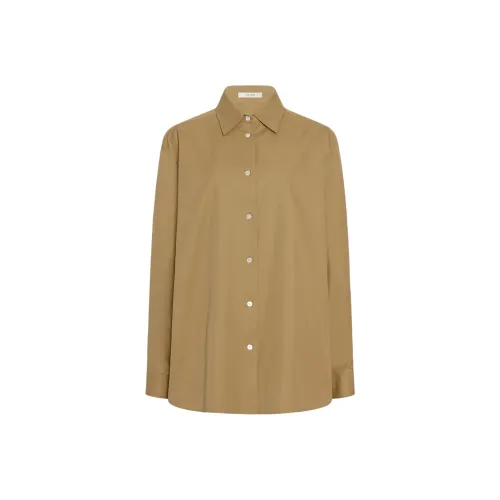 THE ROW Бежево-желтые мужские рубашки