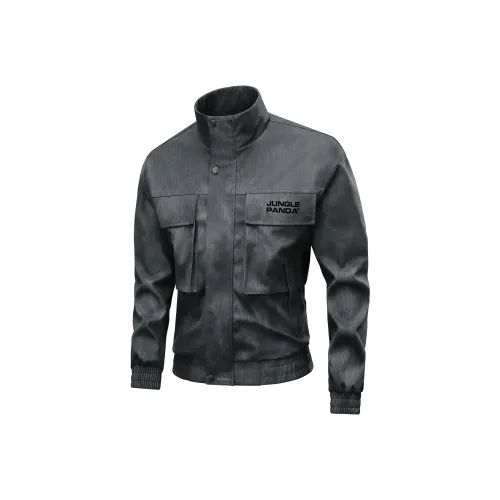 JUNGLE PANDA Кожа Куртка Унисекс