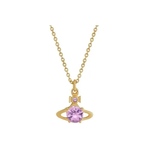 Вивьен Вествуд Reina Pendant Brass Necklaces Женские