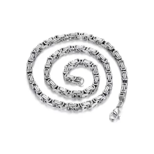 Inkopper Титановые стальные ожерелья для мужчин