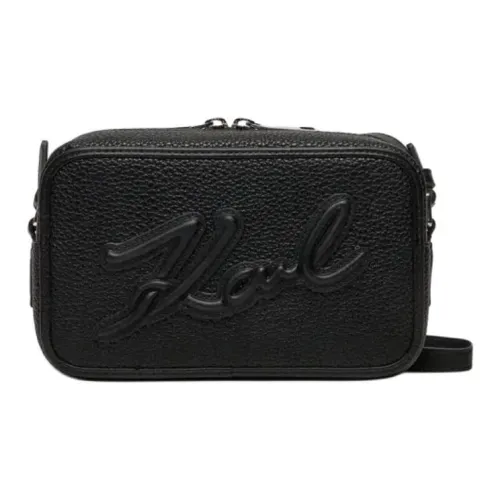 KARL LAGERFELD K SKUARE Полиуретан Camera Сумка Плечевая сумка Женская Черная
