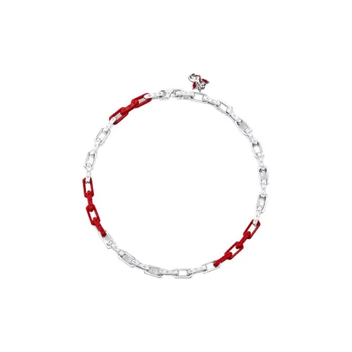 LOUIS VUITTON Нержавеющая сталь Смола Оргстекло Браслеты Мужской Серебряный