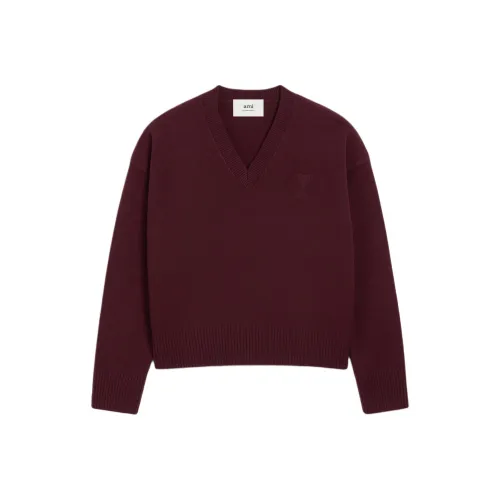 AMIPARIS Свитер Унисекс Бордовый Цвет