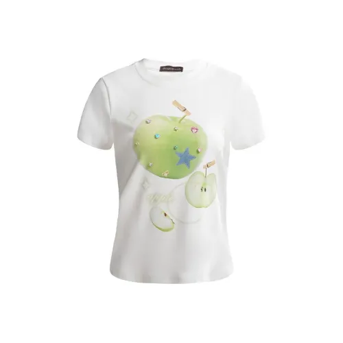 Vine Color Белые Женские Футболки