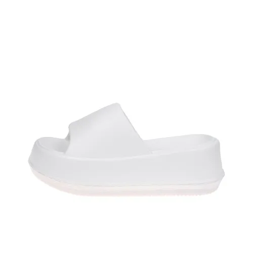 British Knights ЭВА Кожаные Слипоны с Пэчворком Женские Белые