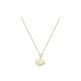 Ожерелье "Мирный Замок" с Золотым Покрытием